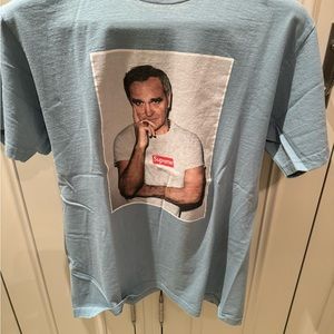 Supreme Morrissey Tee
Slate Blue